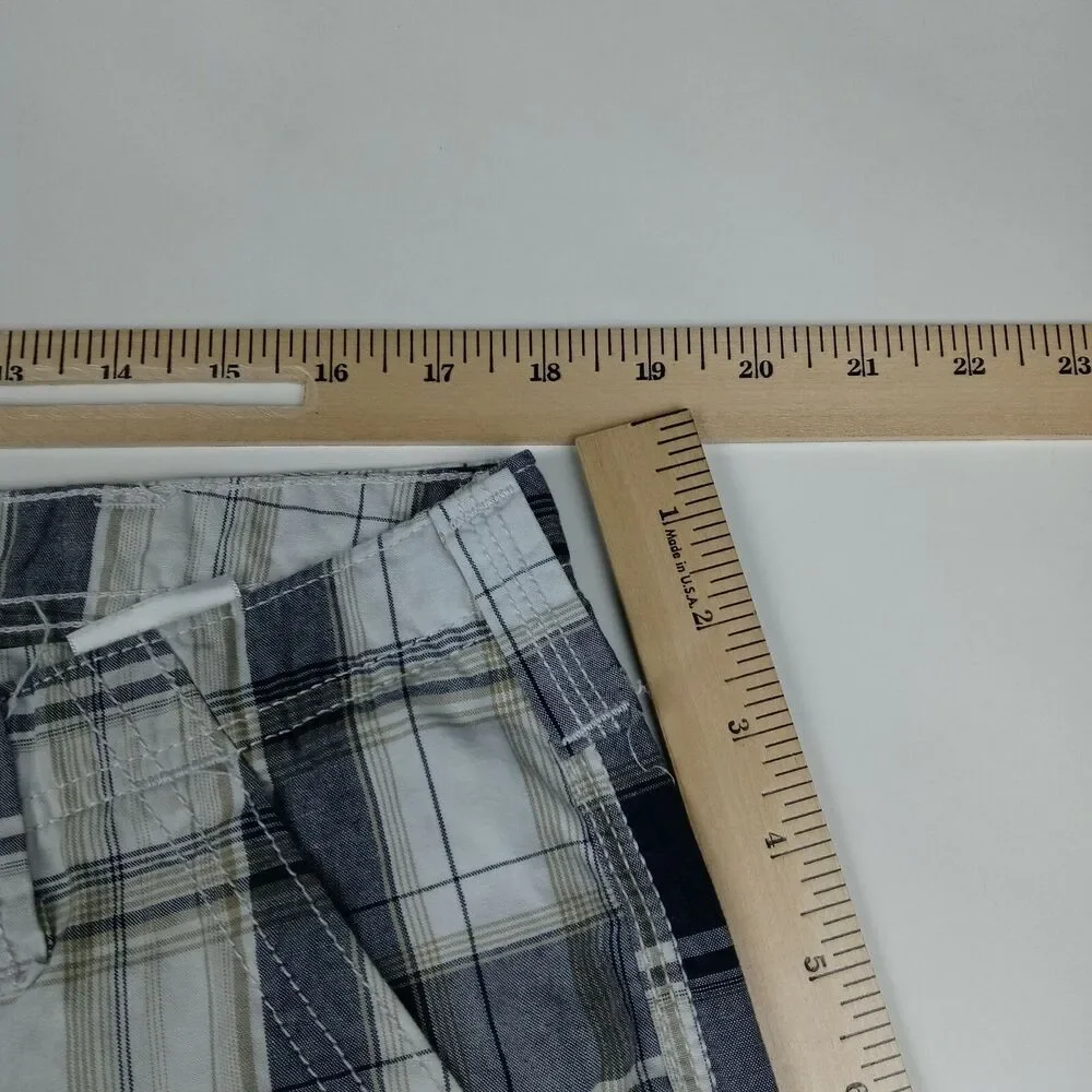 LEE Plaid Shorts Cargo Pockets Men's Size 38 Casual Outdoor - Picture 6 of 9